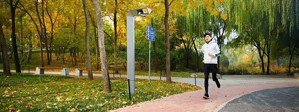 西宁市引进青海省首条AI智能健身步道